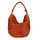 FREDsBRUDER Riffeltier S Ledertasche Schultertasche rustic orange