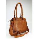 FREDsBRUDER Rise Ledertasche Schultertasche cognac