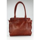 FREDsBRUDER Rise Ledertasche Schultertasche rust braun