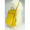 BELLI "Backpack Seattle" Leder Rucksack gelb