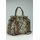 BELLI "The Bag XL" Ledertasche gemustert snake