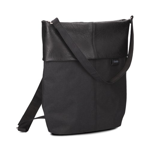 ZWEI Olli OR12 Rucksack Handtasche Damen Backpack schwarz