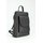 Belli Backpack "Denver" mittelgroßer Italienischer Damen Leder Rucksack schwarz