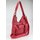 FREDsBRUDER Funtastic Ledertasche Schultertasche dark pink