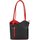 BELLI "Backpack" Leder Tasche Rucksack schwarz rot