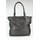 FREDsBRUDER Megapixel Ledertasche Schultertasche antracite grau