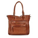 FREDsBRUDER Megapixel Ledertasche Schultertasche whisky...