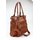 FREDsBRUDER Megapixel Ledertasche Schultertasche whisky braun