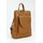 Belli Backpack "Denver" mittelgroßer italienischer Damen Leder Rucksack cognac braun