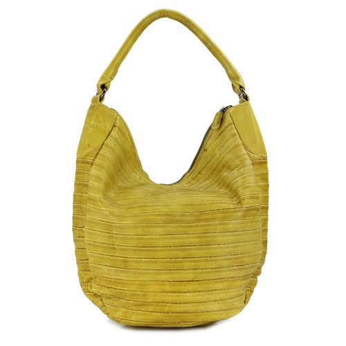 FREDsBRUDER Gürteltier S Ledertasche lemon