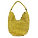 FREDsBRUDER Gürteltier S Ledertasche lemon