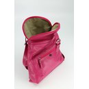 BELLI Nappa Leder Rucksack Backpack "London" pink