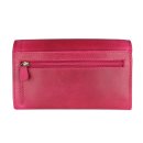 Hill Burry Vintage Leder Damen Geldbörse Portemonnaie pink 77701