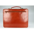 BELLI Design Bag "Verona" Leder Businesstasche cognac