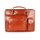 BELLI Design Bag "Verona" Leder Businesstasche cognac