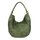 FREDsBRUDER Riffeltier S Ledertasche Schultertasche olive