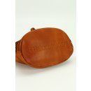 FREDsBRUDER Riffelinchen Ledertasche Umhängetasche dark camel