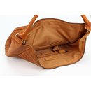 FREDsBRUDER Gürteltier S Ledertasche dark camel