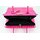 BELLI "The Bag XL" Ledertasche pink lack kroko