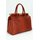 BELLI "The Bag XL" Ledertasche cognac braun kroko