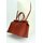 BELLI "The Bag XL" Ledertasche cognac braun kroko