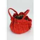 BELLI "Globe Bag" Ledertasche rot