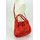 BELLI "Globe Bag" Ledertasche rot