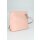 BELLI kleine Ledertasche Damen Umhängetasche rosa