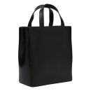 Liebeskind Berlin Paper Bag Tote S Ledertasche schwarz black