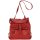 BELLI Nappa Leder Rucksack Backpack "London" rot