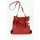 BELLI Nappa Leder Rucksack Backpack "London" rot