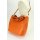 BELLI Designer Ledertasche Henkeltasche orange