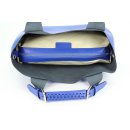 BELLI Designer Ledertasche Henkeltasche royalblau