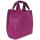 BELLI Designer Ledertasche Henkeltasche fuchsia pink