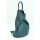 BELLI "City Backpack II" mittelgroßer Damen Leder Rucksack in petrol