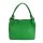 BELLI Leder Schultertasche Shopper "Lilly" sommergrün