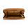 Hill Burry XXL Vintage Leder Damen Geldbörse Portemonnaie Organizer braun gemustert mit RFID