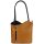 BELLI "Backpack" Ledertasche Rucksack cognac schwarz strauss