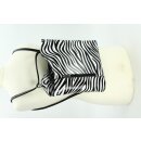 BELLI "Backpack" Ledertasche Rucksack schwarz weiß zebra