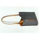 BELLI "Backpack" Ledertasche Rucksack grau...