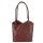 BELLI "Backpack" Ledertasche Rucksack bordeaux strauss