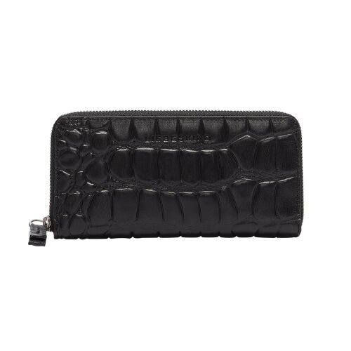 Liebeskind Berlin Damen Geldbörse Gigi black schwarz croco