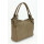 BELLI Leder Schultertasche Shopper "Lilly" schlamm