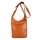 BELLI "Cross Bag Classic" Umhängetasche Ledertasche cognac