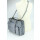 BELLI Design Bag "Verona" Leder Businesstasche hellgrau