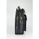 BELLI Design Bag "Verona" Leder Businesstasche dunkelgrau