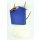 BELLI "Backpack" Ledertasche Rucksack royalblau cognac